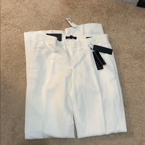 NWT Banana Republic White Linen Pants